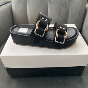 Dolce Vita Black Stella Sandal 7M